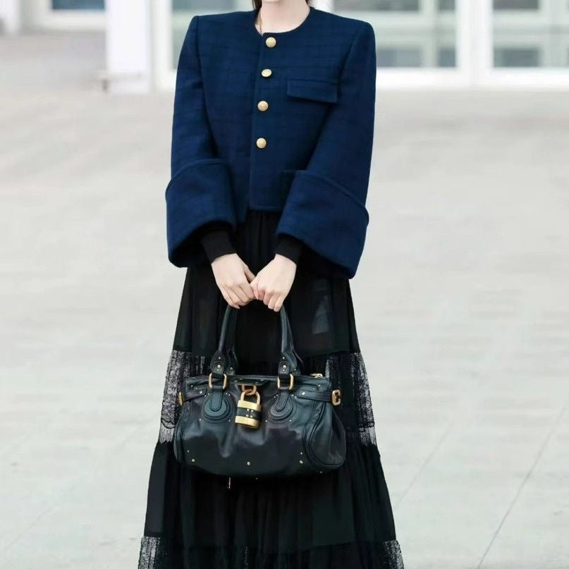Fragrant Wind Coat Single-Breasted New Autumn Short Jacket