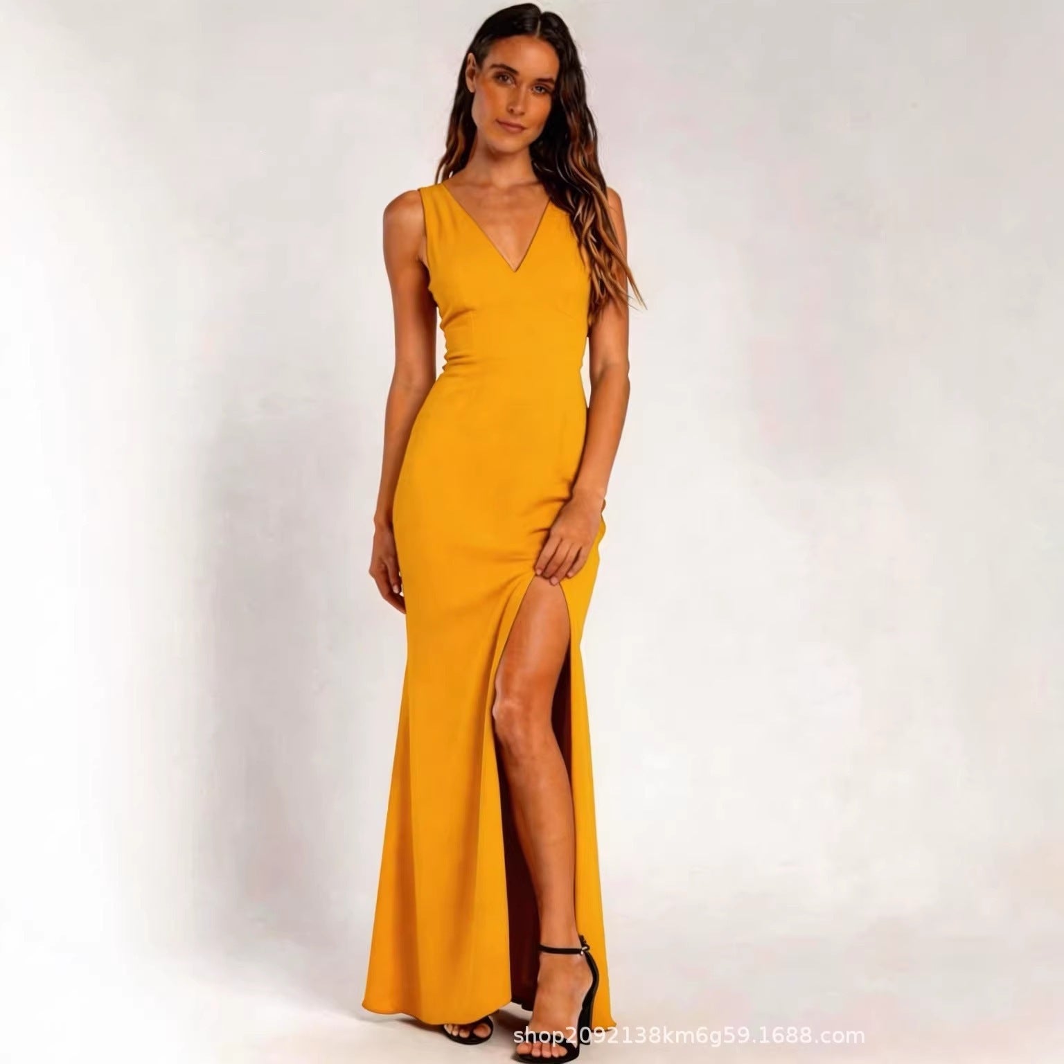 Women's Sleeveless Turtleneck Comfortable Casual And Slim-Fit