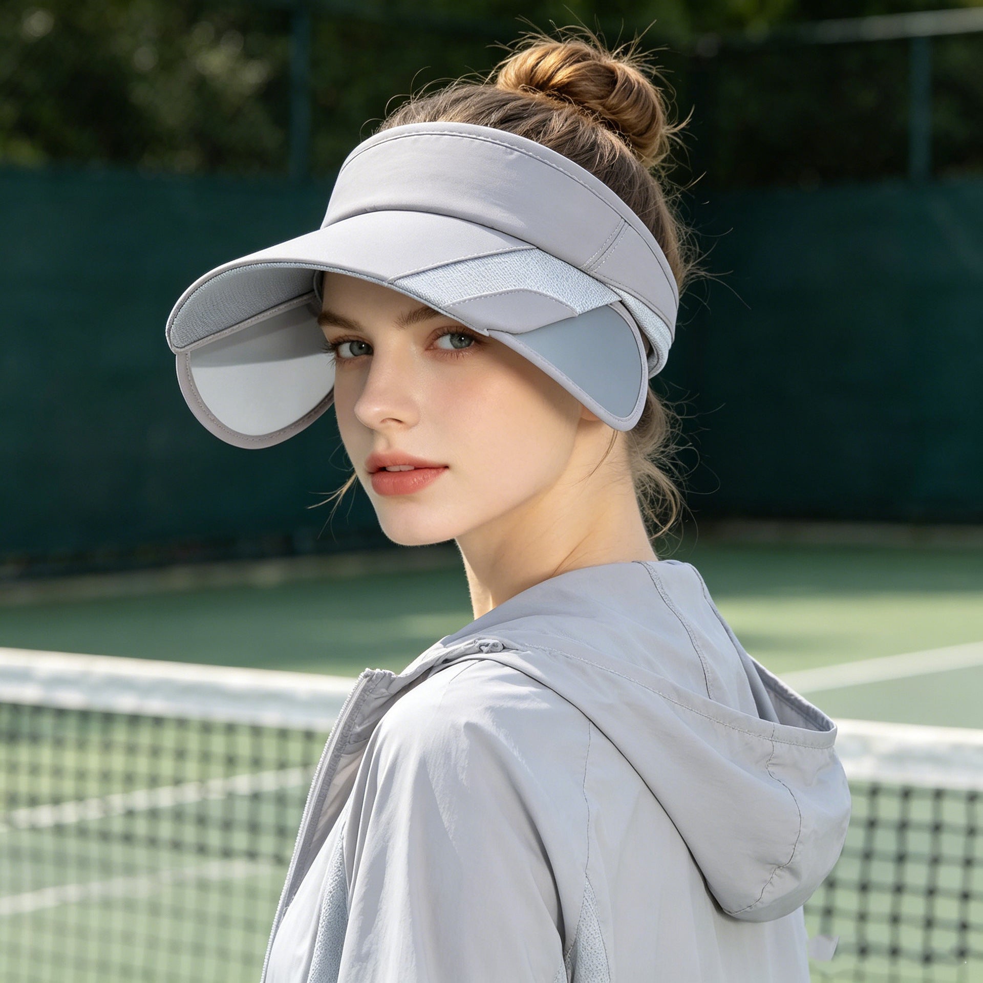 Casual Marathon Baseball Cap Outdoor Sun Protection Visor