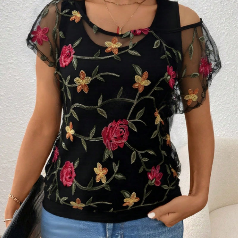 Women's Summer New Arrival Casual Short-Sleeve Knit Top