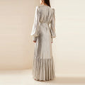 Elegant Sequin Sparkle Wide Leg Pants
