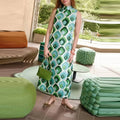 Bohemian Dress Elegant Pattern Printed Size 12