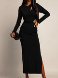 Hollow Out Skinny Dress