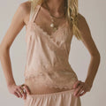 Backless Satin Vest Top