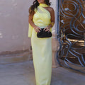 Strapless Ribbon Summer Robe Dress