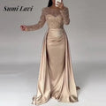 Sequin Patchwork Evening Dress