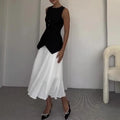 Women's Casual Sleeveless 2 Piece Suit
