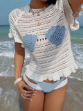 Ruffled High Neck Knitted Tops