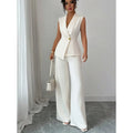 Pinstripe 2 Piece Pant Suit