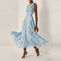 Floral Print Boho Party Dress