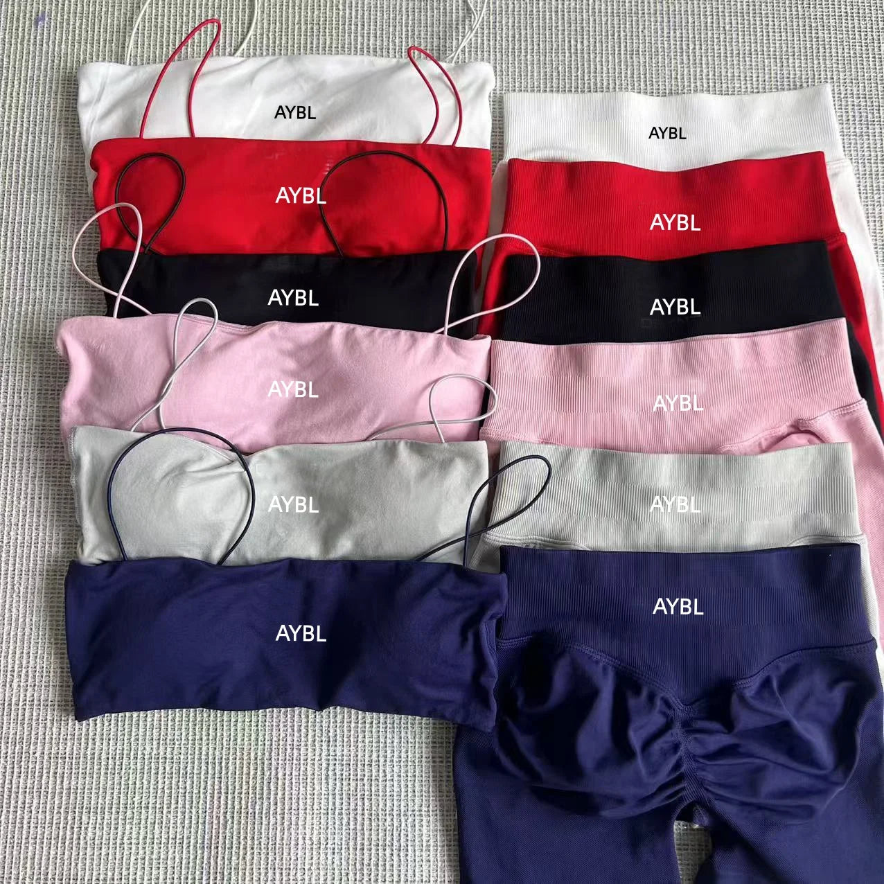 Strappy Bras Seamless Sports Set Women by Adapt