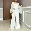 Off Shoulder Long Jumpsuit