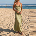 Backless Split Hollow Gowns 3D Flower