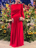 Hight Waist Evening Party Dress Elegant