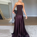Backless Strapless Party Dress
