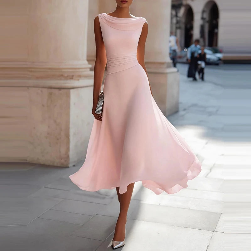Summer Waist Slim Party Dress