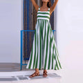 Striped Print Draped Holiday Dress Size 12