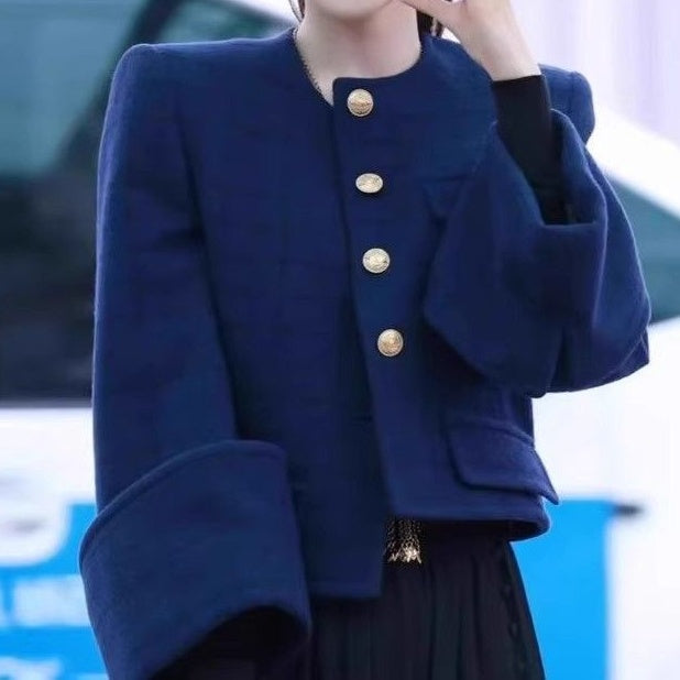 Fragrant Wind Coat Single-Breasted New Autumn Short Jacket