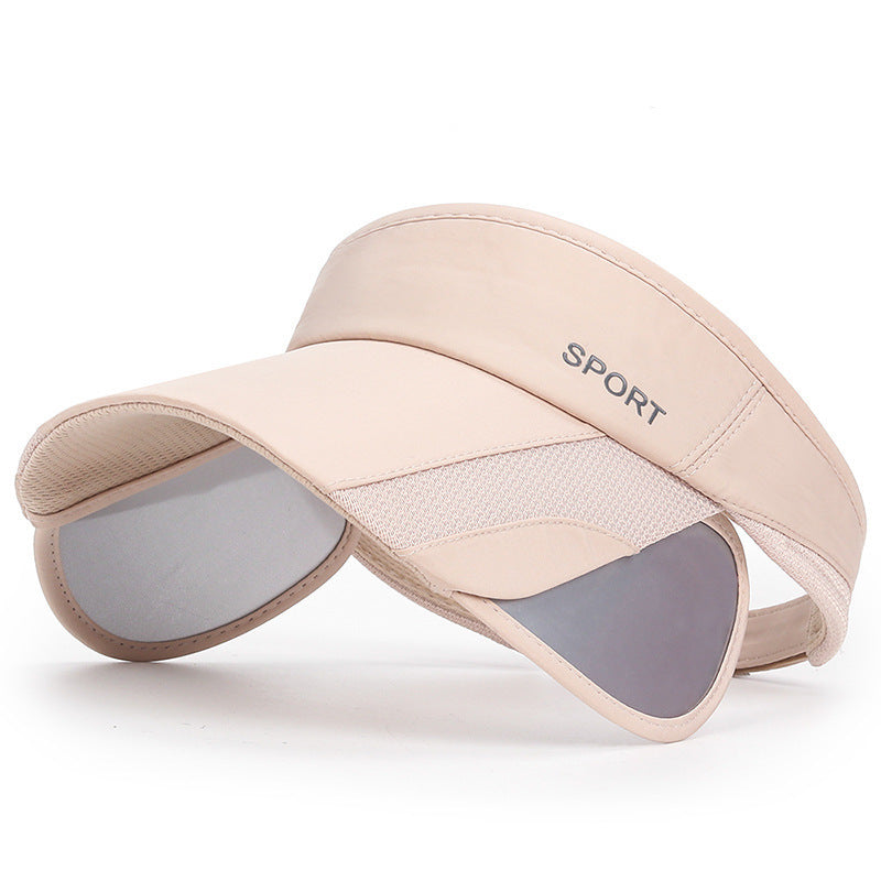 Summer Outdoor Sports Sun-Protection Flat-Brim Hat, Women's Casual Style