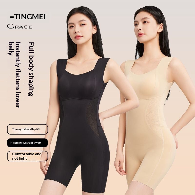 Women's One-Piece Shapewear Bodysuitno Bra Required