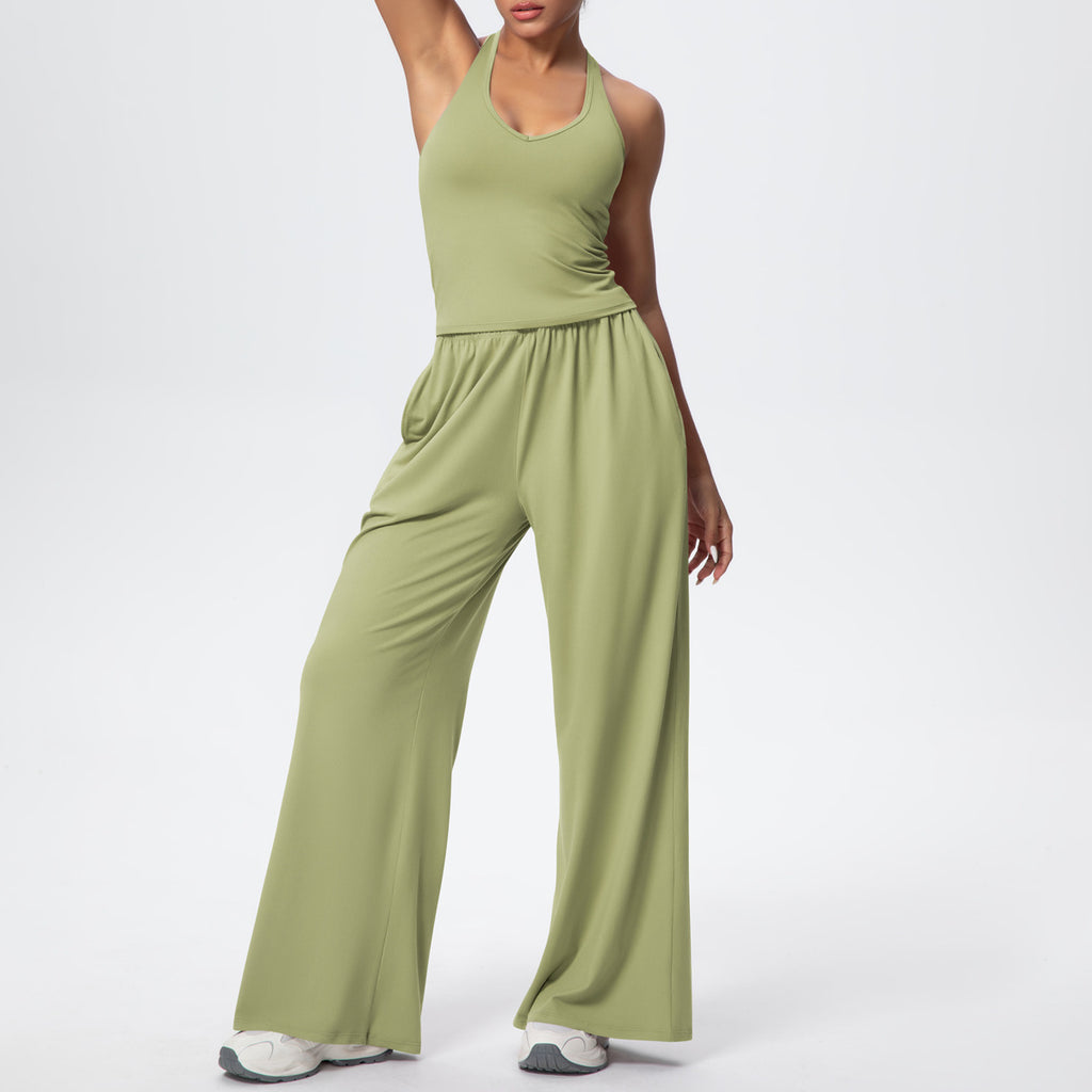 Brushed Yoga Wear Quick-Drying Breathable And Designed To Enhance Your Back