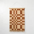 24" x 36" Hand Woven Jute/Polyester Wall Art with Wooden Dowel -Opens in a new window or tab