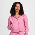 Champion Women Cropped Fleece Zip-Up SweatshirtOpens in a new window or tab