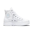 Converse Women Day One Platform Sneakers - Off-White 8.5Opens in a new window or tab