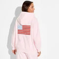 New ListingWomen Oversized Hooded Pullover Sweatshirt - Wild Fable™ Light Pink Flags LOpens in a new window or tab