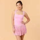 Blogilates Women Mommy & Me Ruffle Back Tank TopOpens in a new window or tab