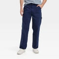 Men Vintage Relaxed Straight Fit Utility Pants - Goodfellow & CoOpens in a new window or tab