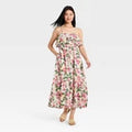 Women Sleeveless Ruffle Maxi A-Line Dress - A New DayOpens in a new window or tab
