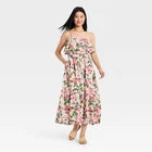 Women Sleeveless Ruffle Maxi A-Line Dress - A New DayOpens in a new window or tab