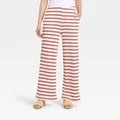 Women Casual Textured Pull-On Pants - A New DayOpens in a new window or tab