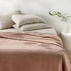 Casaluna Rayon from Bamboo Matelasse Blanket Lightweight BedroomOpens in a new window or tab