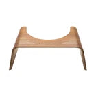 Slim Teak Toilet Stool Brown - Squatty PottyOpens in a new window or tab