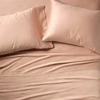 Queen 400 Thread Count Rayon from Bamboo Sheet Set Light Adobe ClayOpens in a new window or tab