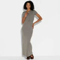 Women Ribbed Maxi Bodycon Dress and Cardigan Set - Wild FableOpens in a new window or tab