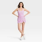 Women Knit Piped Wrap Active Dress - JoyLabOpens in a new window or tab