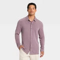 Men Long Sleeve Knit Commuter Polo Shirt - All In MotionOpens in a new window or tab