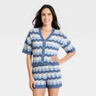 Women Short Sleeve Cardigan Sweater - Universal ThreadOpens in a new window or tab