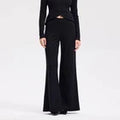 Women High-Rise Ribbed Wide Leg Pants - A New DayOpens in a new window or tab