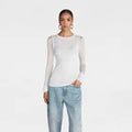 KBB by KAHLANA Women Long Sleeve 'The Layered Sheer Top'Opens in a new window or tab