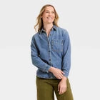 Women Relaxed Denim Shirt - Universal ThreadOpens in a new window or tab