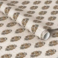 Floral Stamp Wheat Wallpaper - ThresholdOpens in a new window or tab