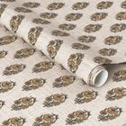 Floral Stamp Wheat Wallpaper - ThresholdOpens in a new window or tab
