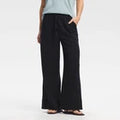 Women High-Rise Tassel Drawstring Waist Wide Leg Pants - Universal ThreadOpens in a new window or tab