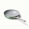 Caraway Home 10.5" Fry Pan Sage: Nonstick Ceramic, Stainless SteelOpens in a new window or tab