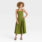 Women Midi Halter Dress - A New DayOpens in a new window or tab