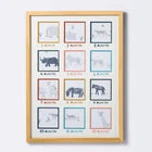 Milestone 4" x 4" Image Opening Picture Frame - Multi Bright withOpens in a new window or tab